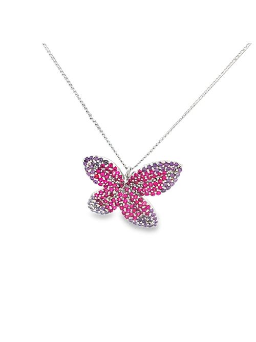Dea fucsia&ametista necklace<BR/>